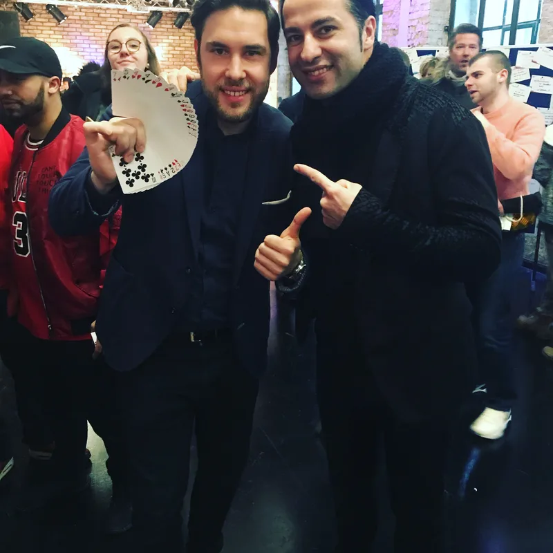 David Millert mit Promi